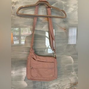 Blush shimmer Travelon bag